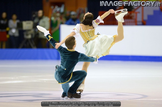 2013-02-27 Milano - World Junior Figure Skating Championships 1515 Opening Ceremony